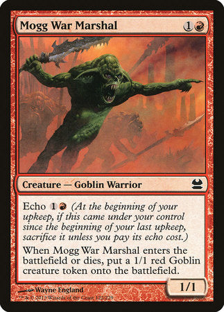 Mogg War Marshal [Modern Masters] | Good Games North