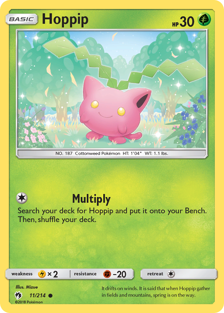 Hoppip (11/214) [Sun & Moon: Lost Thunder] | Good Games North