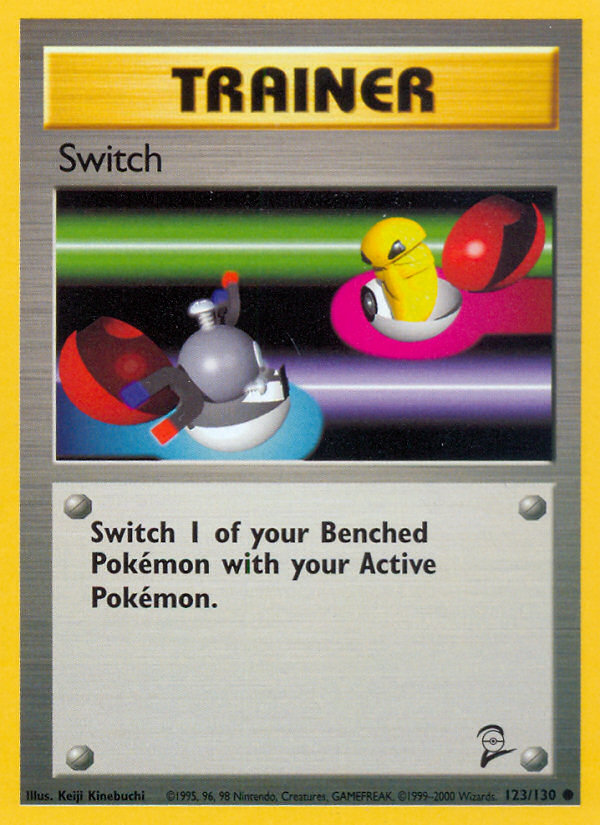 Switch (123/130) [Base Set 2] | Good Games North