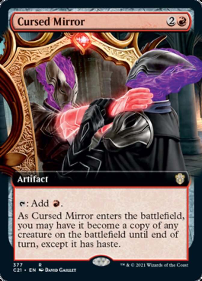 Cursed Mirror (Extended) [Commander 2021] | Good Games North