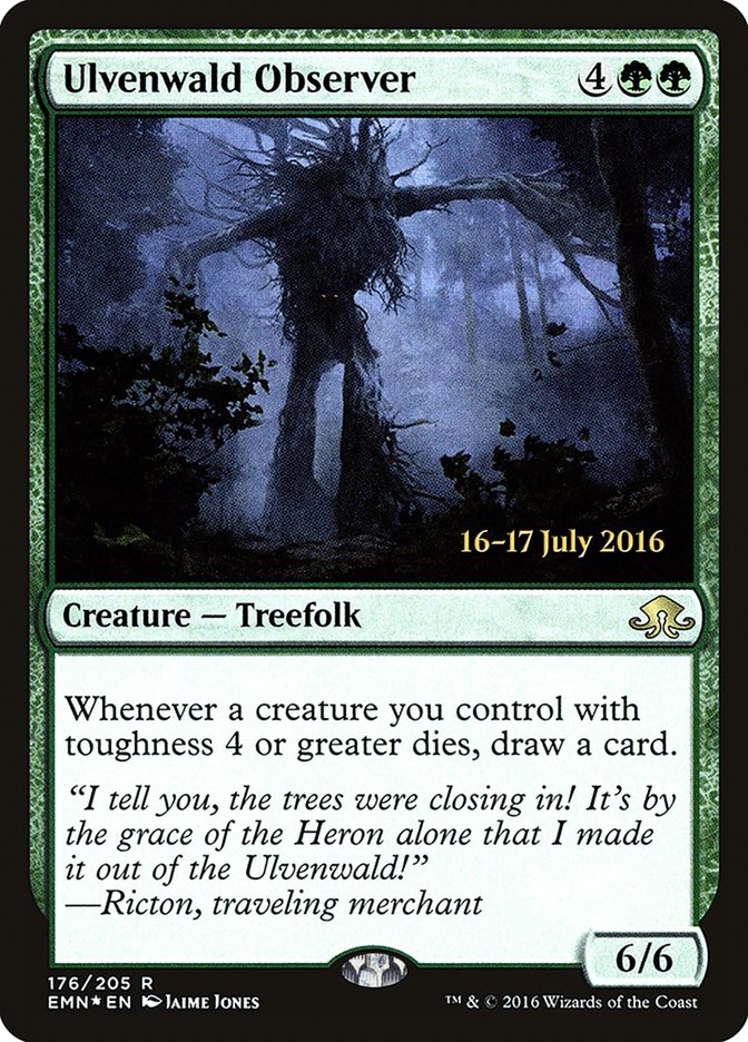 Ulvenwald Observer  [Eldritch Moon Prerelease Promos] | Good Games North