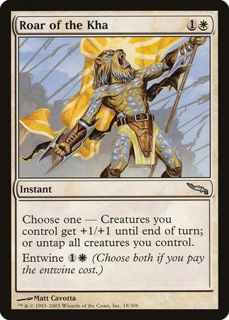 Roar of the Kha [Mirrodin] | Good Games North