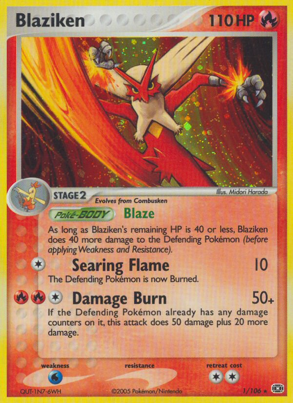 Blaziken (1/106) [EX: Emerald] | Good Games North