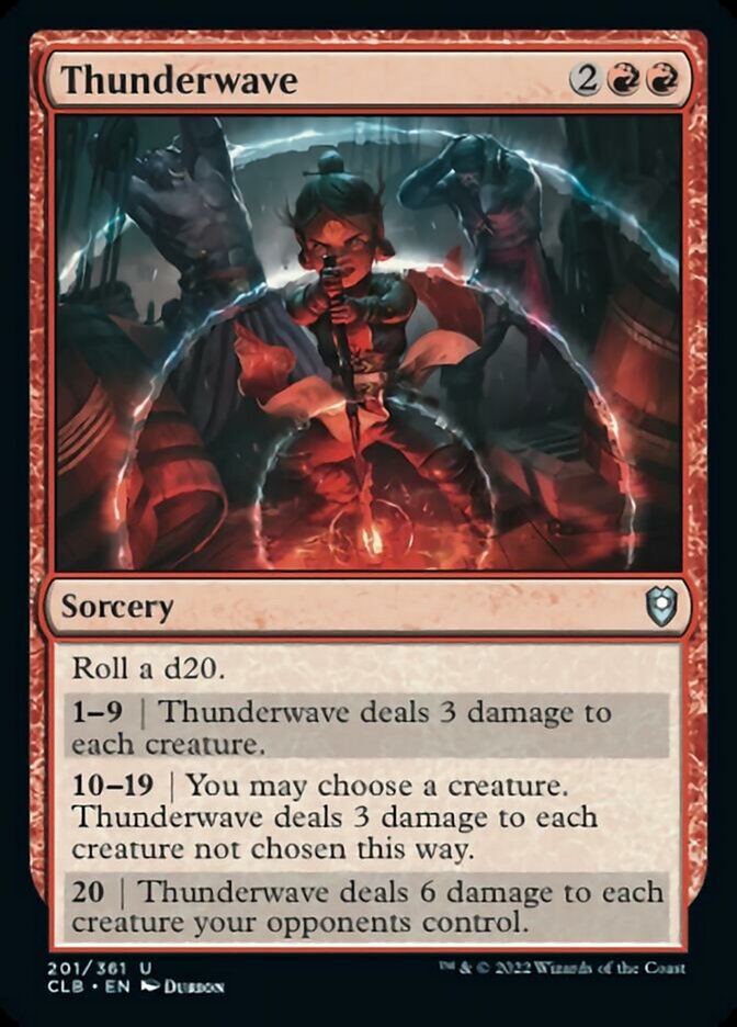 Thunderwave [Commander Legends: Battle for Baldur's Gate] | Good Games North