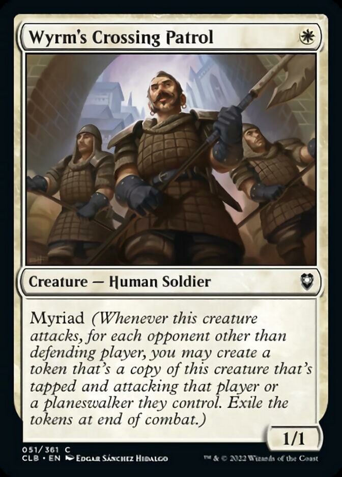 Wyrm's Crossing Patrol [Commander Legends: Battle for Baldur's Gate] | Good Games North