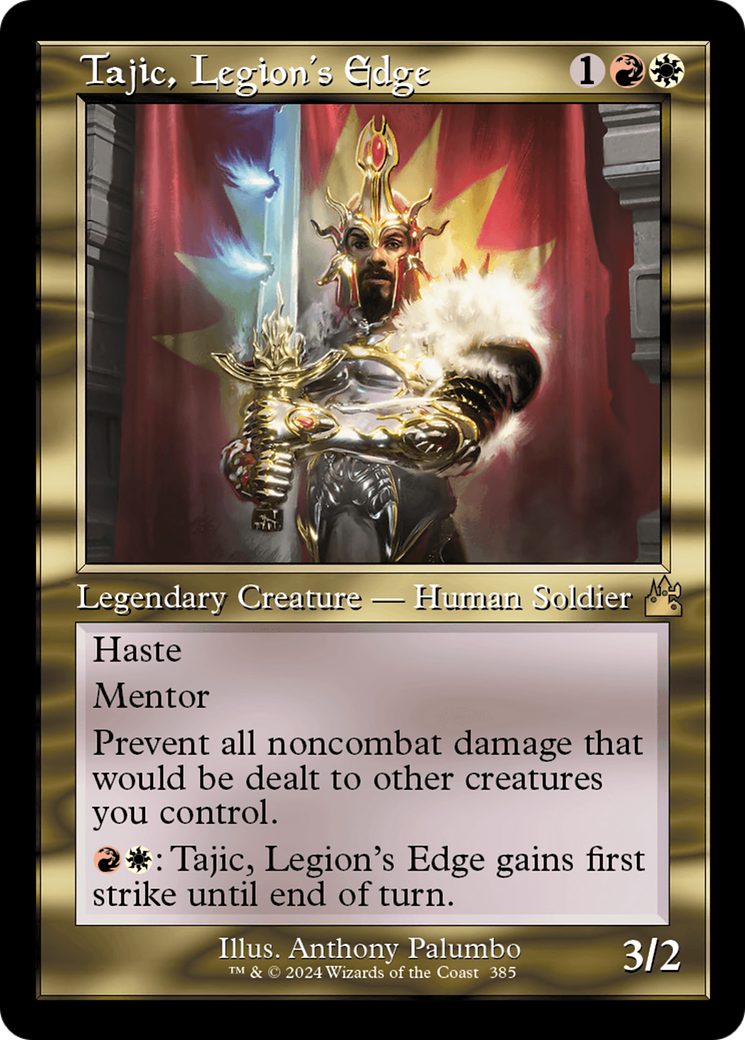 Tajic, Legion's Edge (Retro Frame) [Ravnica Remastered] | Good Games North