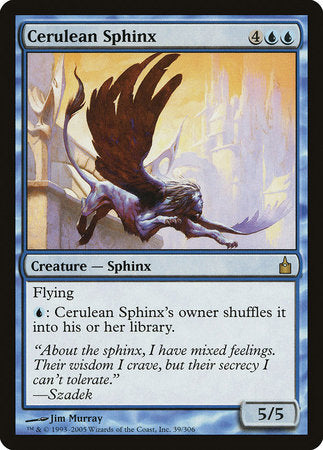 Cerulean Sphinx [Ravnica: City of Guilds] | Good Games North