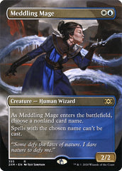 Meddling Mage (Borderless) [Double Masters] | Good Games North