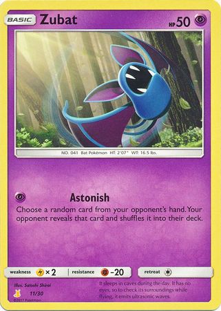 Zubat (11/30) [Sun & Moon: Trainer Kit - Alolan Raichu] | Good Games North