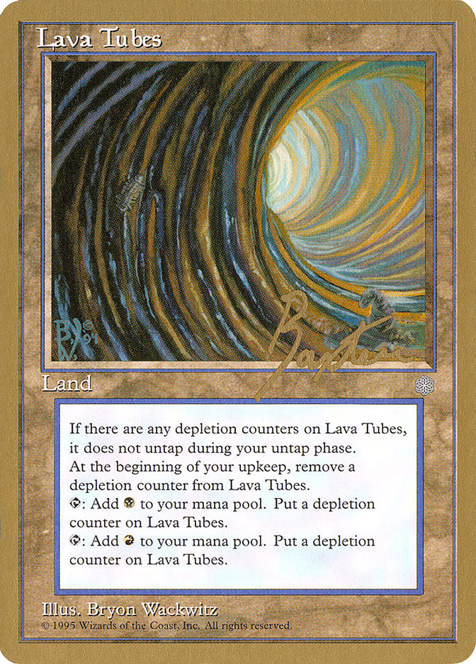 Lava Tubes (George Baxter) [Pro Tour Collector Set] | Good Games North