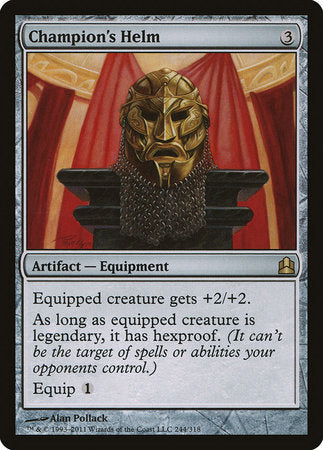 Champion's Helm [Commander 2011] | Good Games North