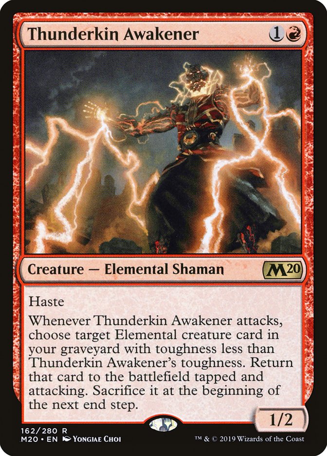 Thunderkin Awakener [Core Set 2020] | Good Games North