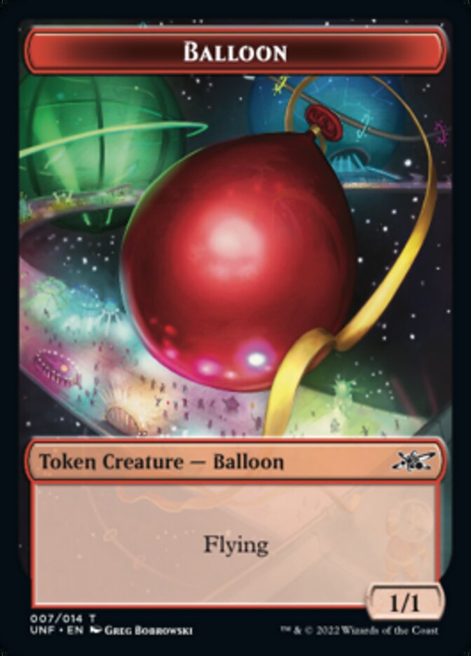 Balloon Token [Unfinity Tokens] | Good Games North