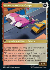 Arcee, Sharpshooter // Arcee, Acrobatic Coupe [Universes Beyond: Transformers] | Good Games North