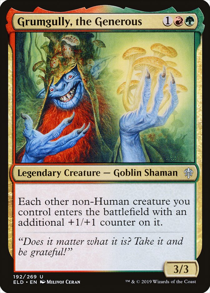 Grumgully, the Generous [Throne of Eldraine] | Good Games North