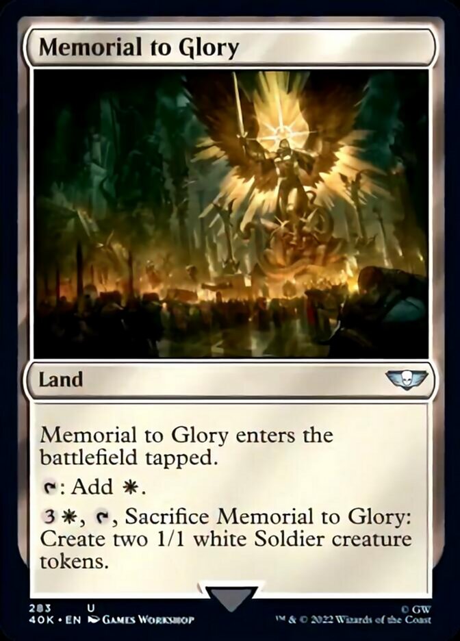 Memorial to Glory [Universes Beyond: Warhammer 40,000] | Good Games North