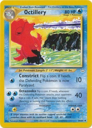Octillery (34/64) [Neo Revelation Unlimited] | Good Games North