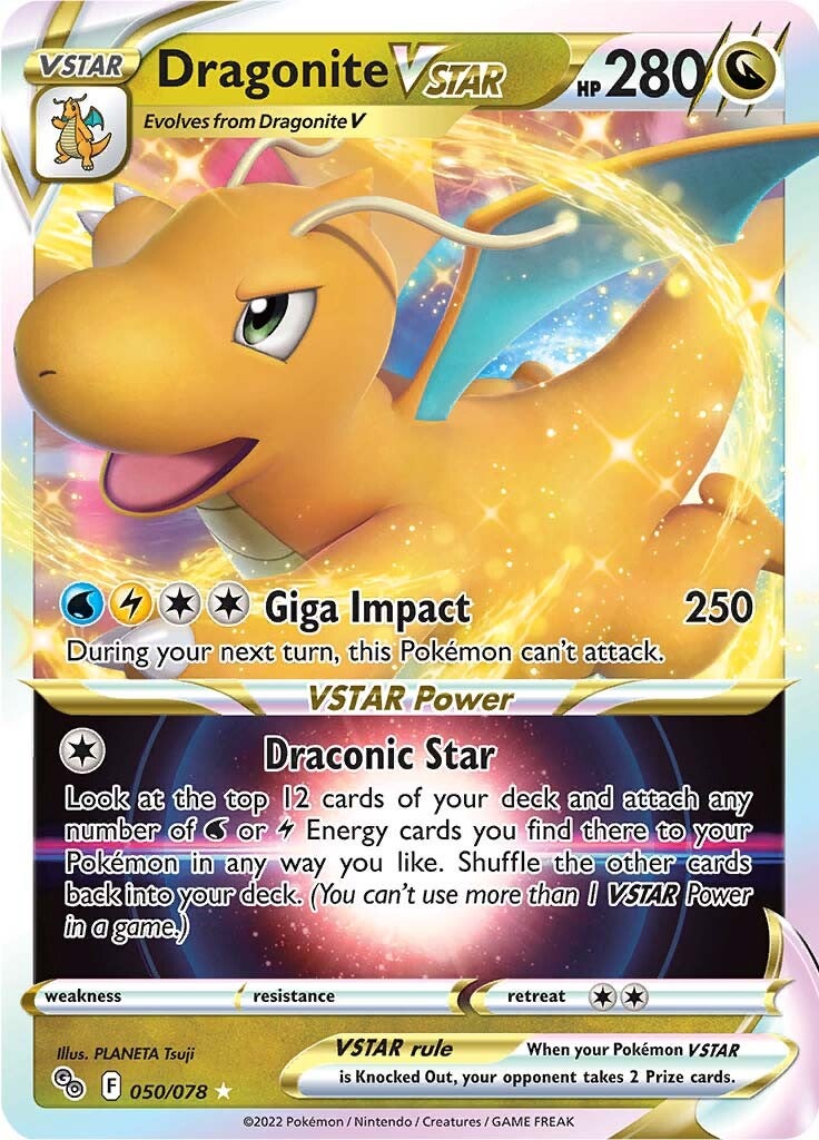 Dragonite VSTAR (050/078) [Pokémon GO] | Good Games North