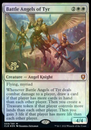Battle Angels of Tyr [Commander Legends: Battle for Baldur's Gate Prerelease Promos] | Good Games North