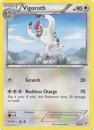 Vigoroth (28/30) [XY: Trainer Kit 1 - Bisharp] | Good Games North