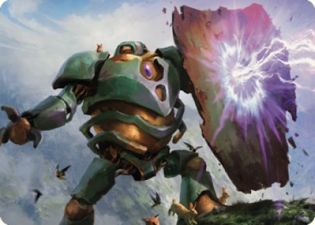Walking Bulwark Art Card [Dominaria United Art Series] | Good Games North
