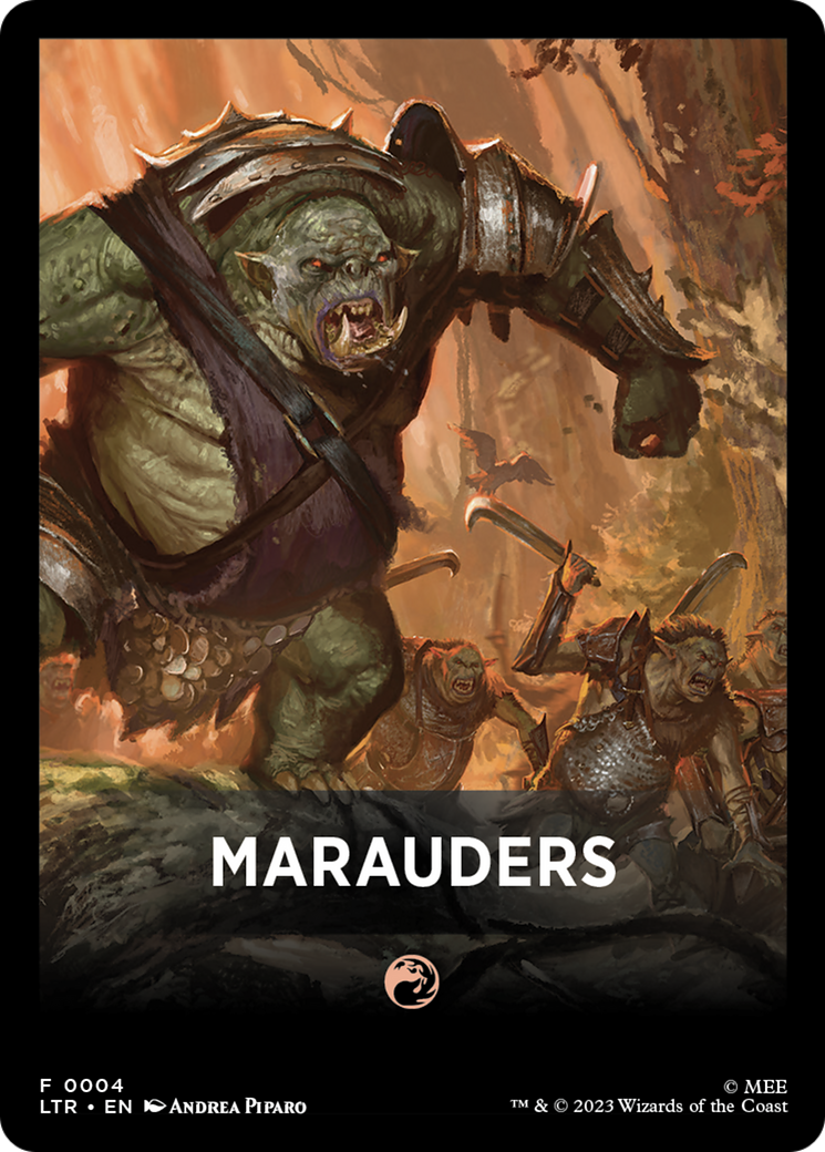 Marauders Theme Card [The Lord of the Rings: Tales of Middle-Earth Tokens] | Good Games North