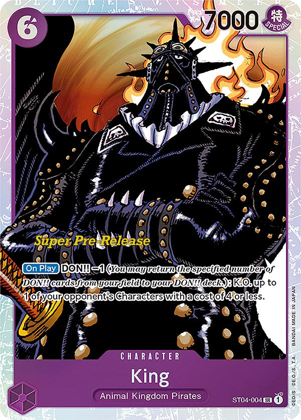 King [Super Pre-Release Starter Deck: Animal Kingdom Pirates] | Good Games North