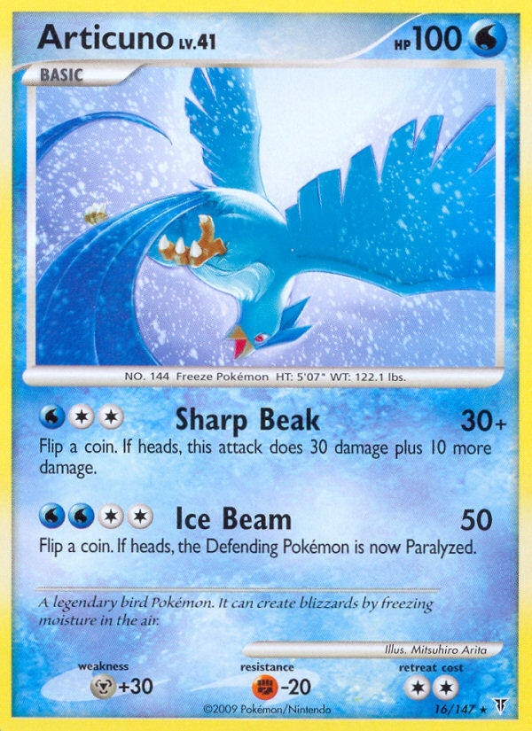 Articuno (16/147) [Platinum: Supreme Victors] | Good Games North