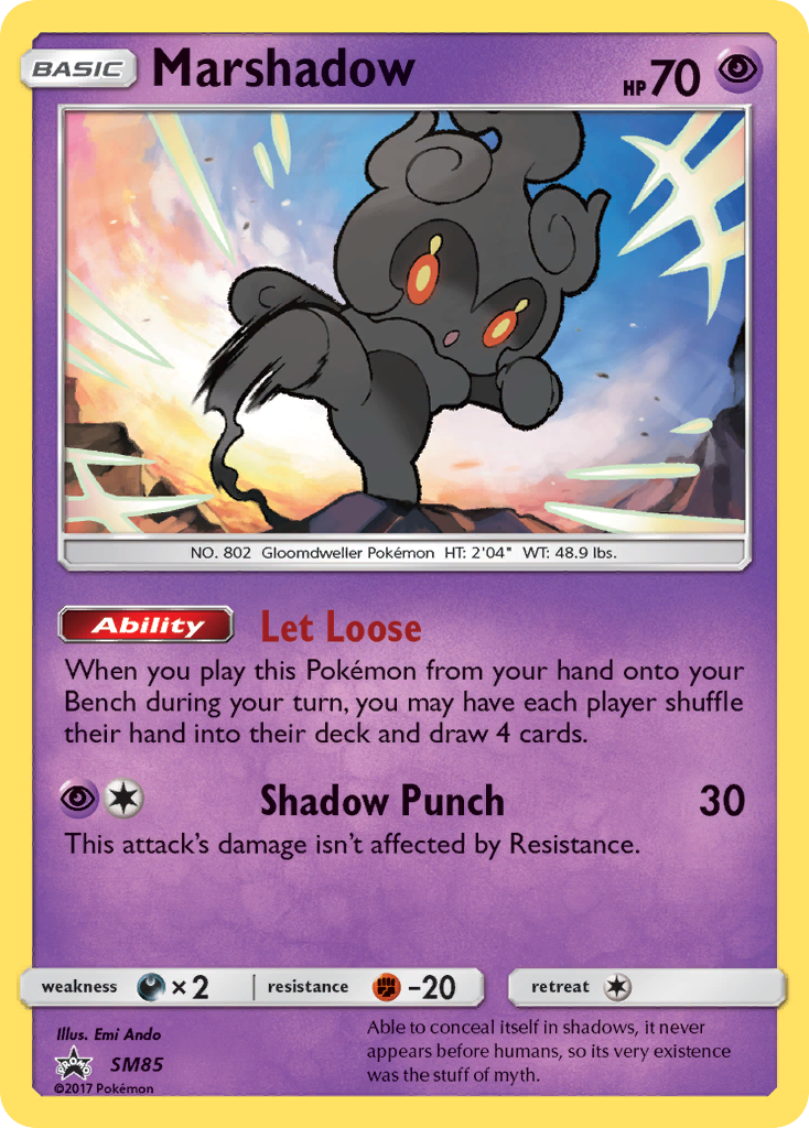 Marshadow (SM85) [Sun & Moon: Black Star Promos] | Good Games North