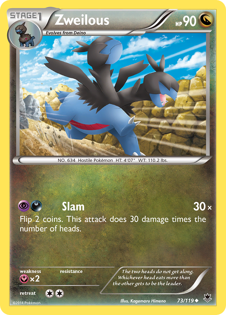 Zweilous (73/119) [XY: Phantom Forces] | Good Games North