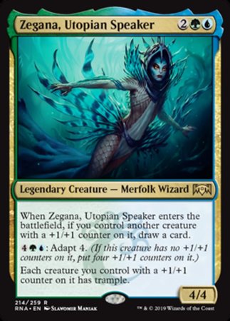 Zegana, Utopian Speaker [Ravnica Allegiance] | Good Games North