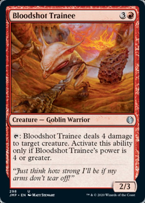 Bloodshot Trainee [Jumpstart] | Good Games North