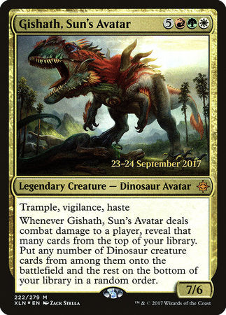 Gishath, Sun's Avatar [Ixalan Promos] | Good Games North
