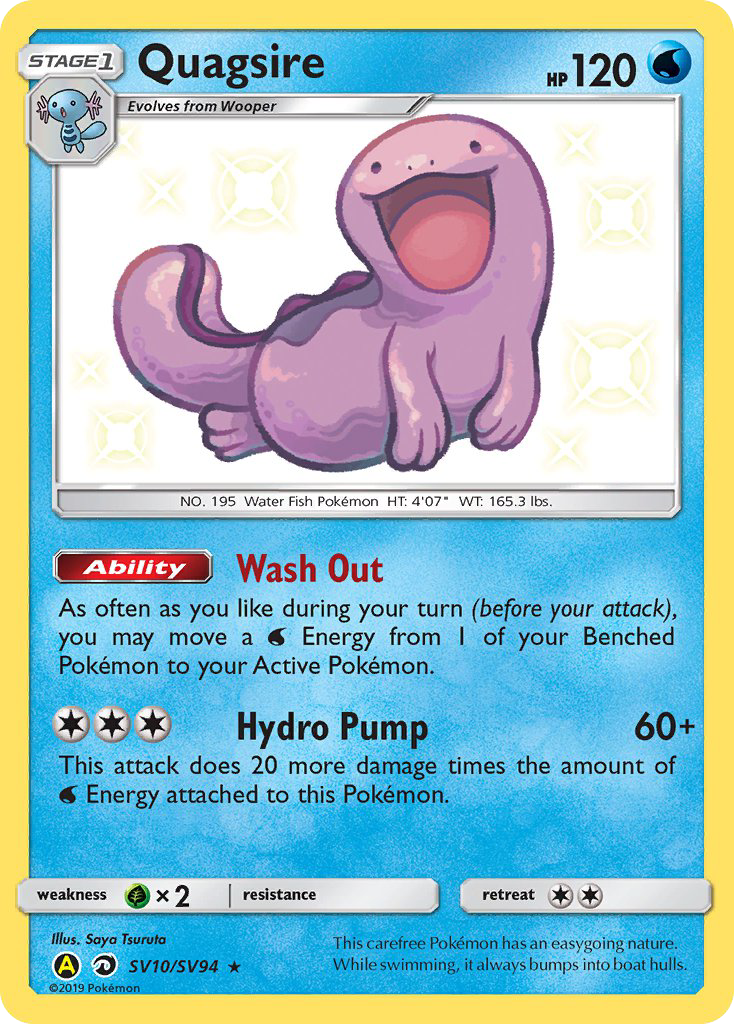 Quagsire (SV10/SV94) [Sun & Moon: Hidden Fates - Shiny Vault] | Good Games North