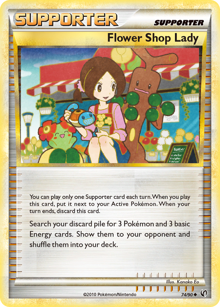 Flower Shop Lady (74/90) [HeartGold & SoulSilver: Undaunted] | Good Games North