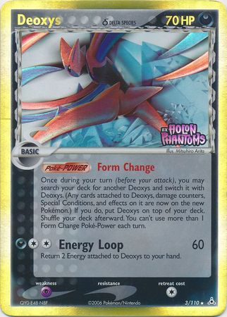 Deoxys (3/110) (Delta Species) (Stamped) [EX: Holon Phantoms] | Good Games North