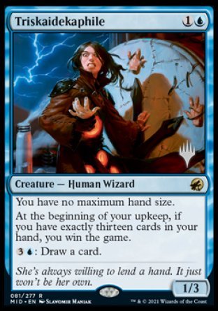 Triskaidekaphile (Promo Pack) [Innistrad: Midnight Hunt Promos] | Good Games North