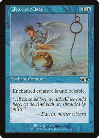 Cloak of Mists [Urza's Saga] | Good Games North