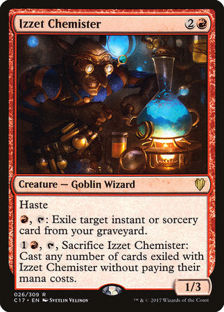 Izzet Chemister [Commander 2017] | Good Games North