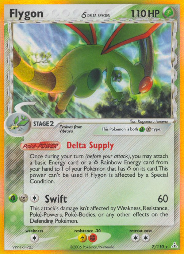 Flygon (7/110) (Delta Species) [EX: Holon Phantoms] | Good Games North