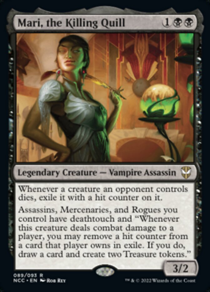 Mari, the Killing Quill [Streets of New Capenna Commander] | Good Games North