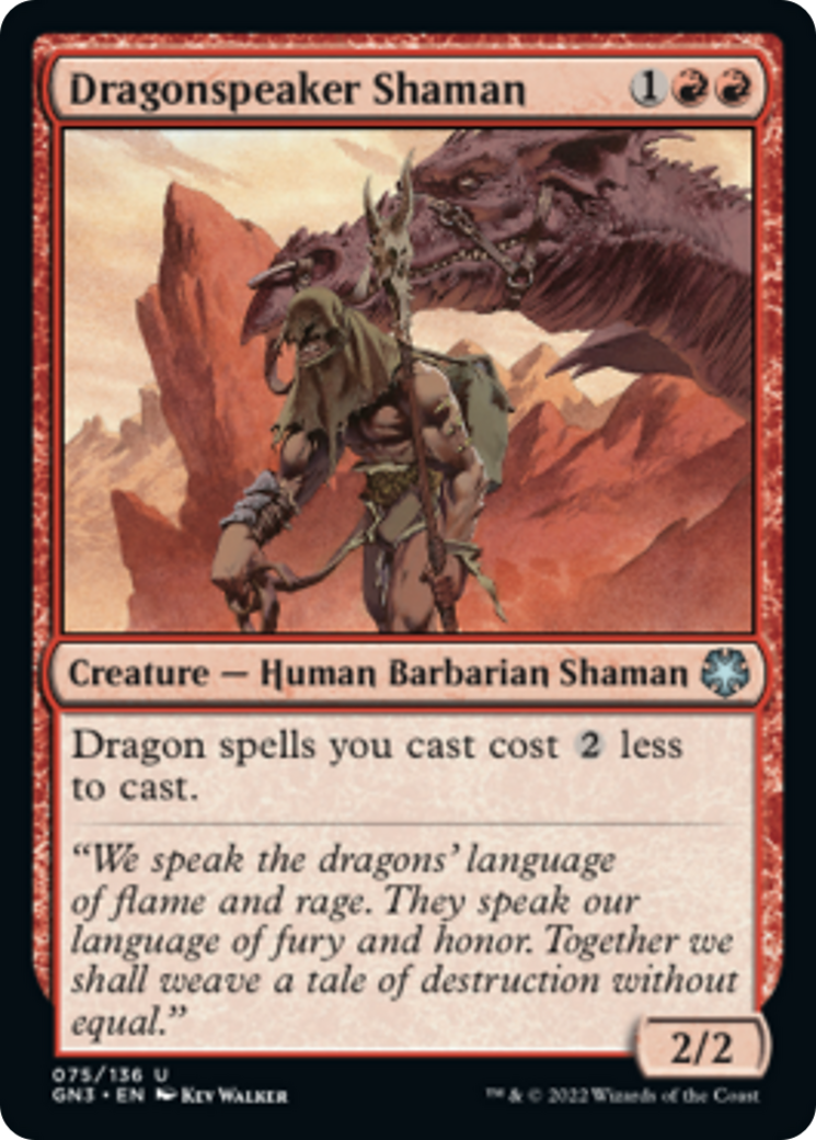Dragonspeaker Shaman [Game Night: Free-for-All] | Good Games North