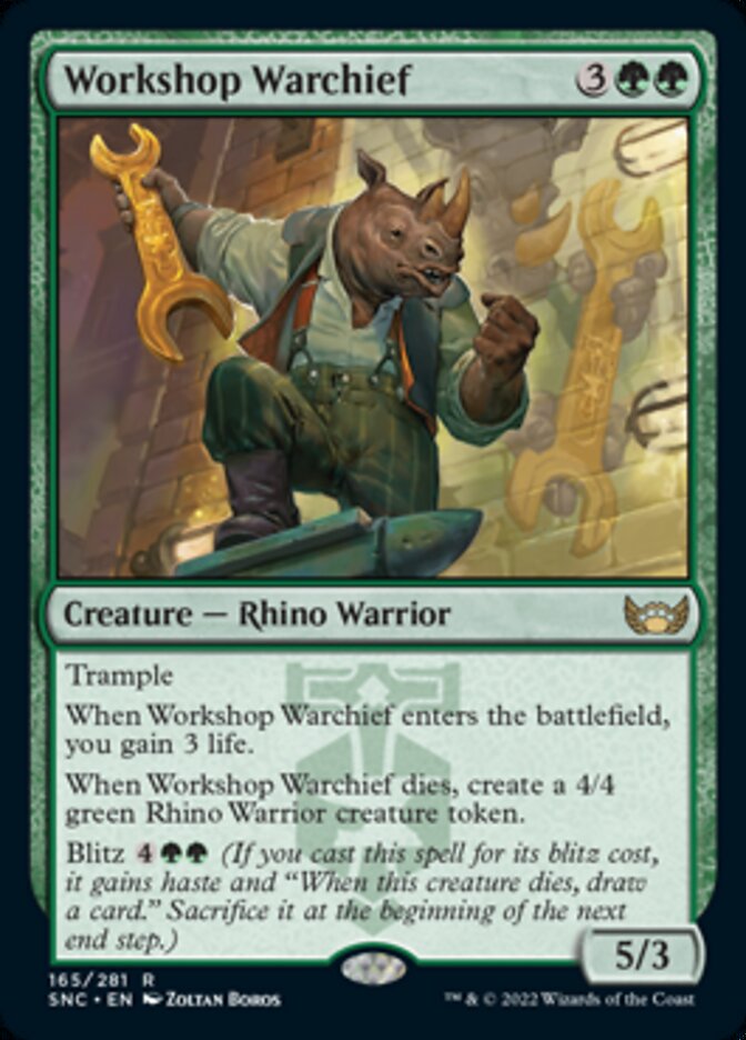 Workshop Warchief [Streets of New Capenna] | Good Games North