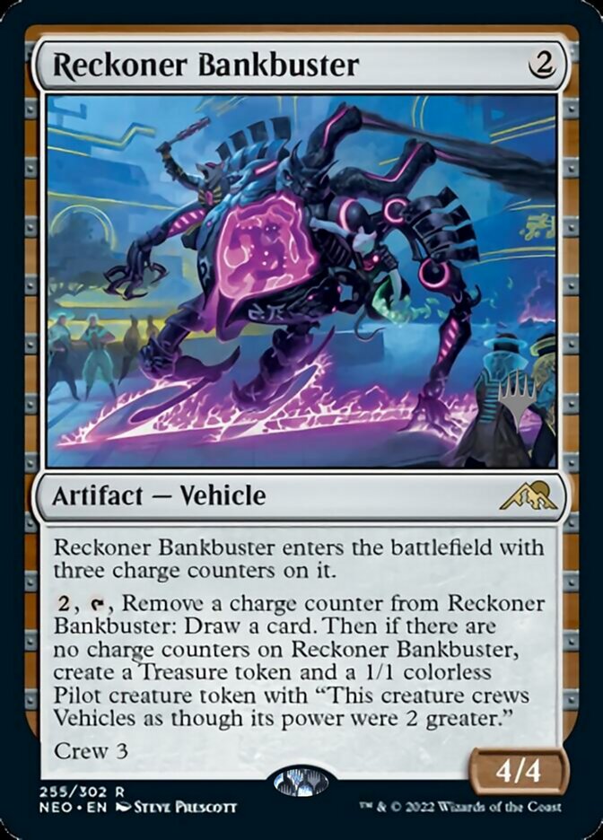Reckoner Bankbuster (Promo Pack) [Kamigawa: Neon Dynasty Promos] | Good Games North