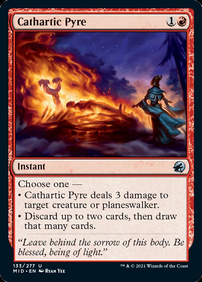 Cathartic Pyre [Innistrad: Midnight Hunt] | Good Games North