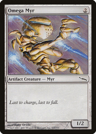 Omega Myr [Mirrodin] | Good Games North