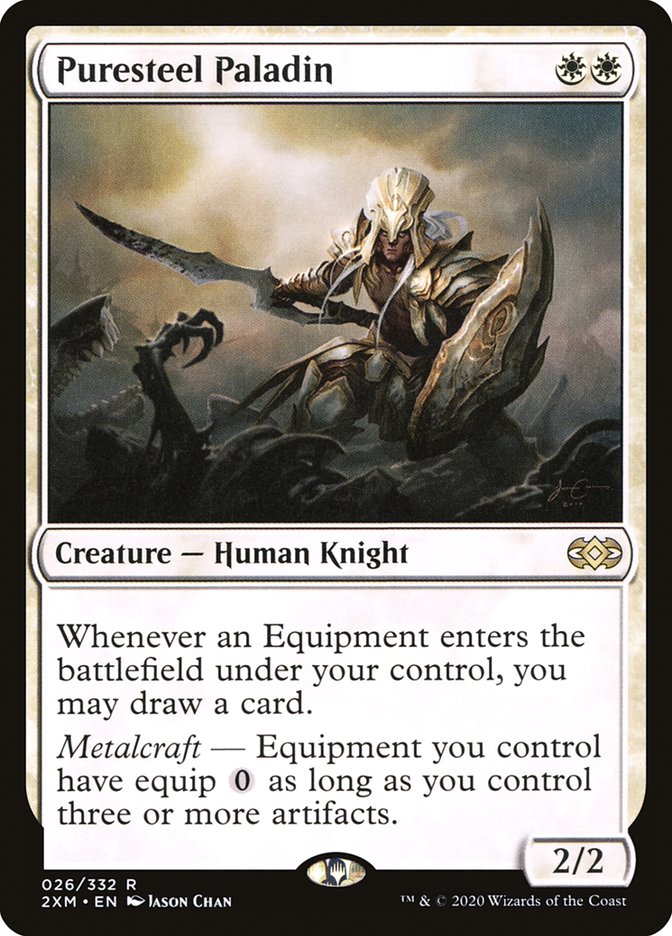 Puresteel Paladin [Double Masters] | Good Games North