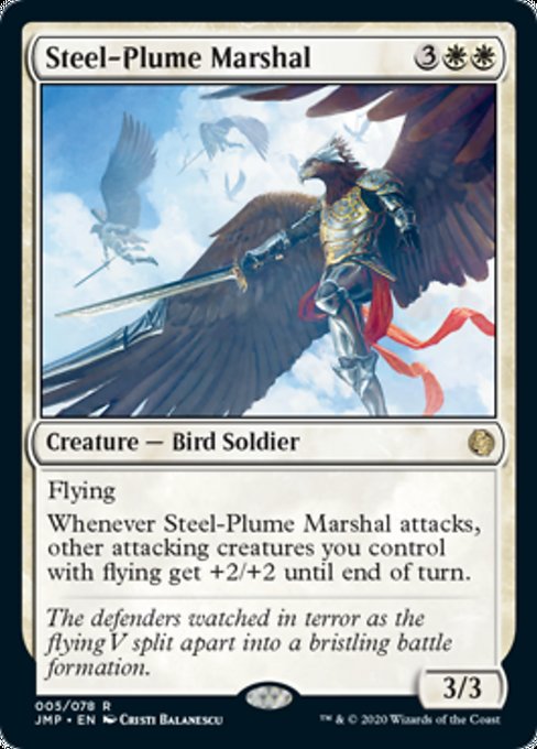 Steel-Plume Marshal [Jumpstart] | Good Games North
