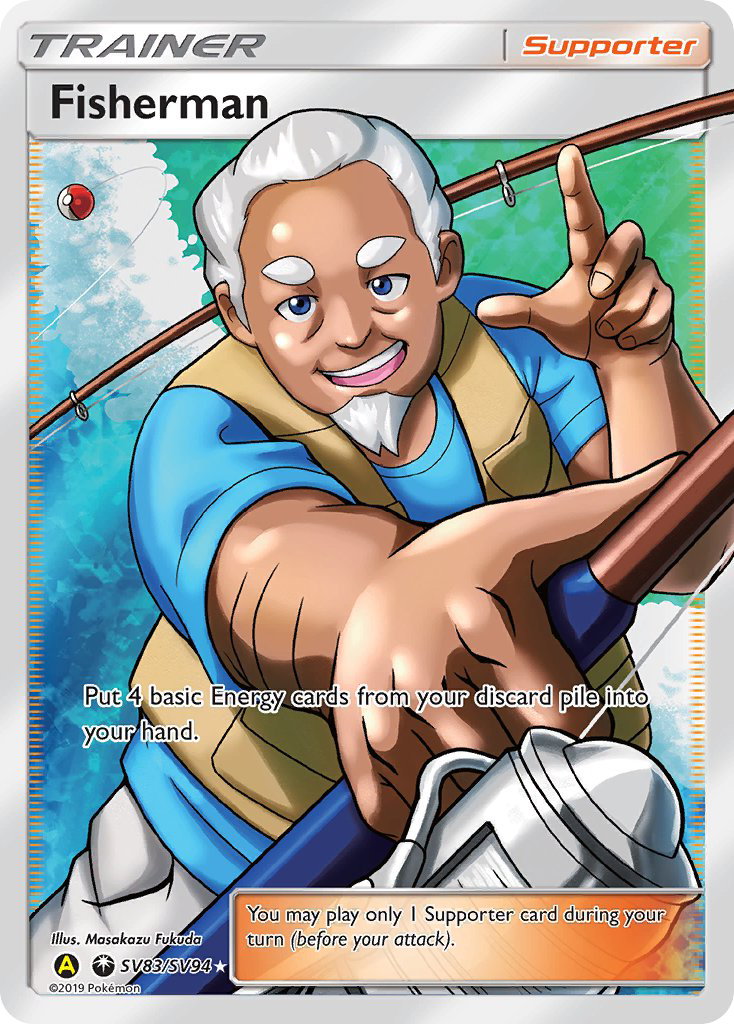 Fisherman (SV83/SV94) [Sun & Moon: Hidden Fates - Shiny Vault] | Good Games North