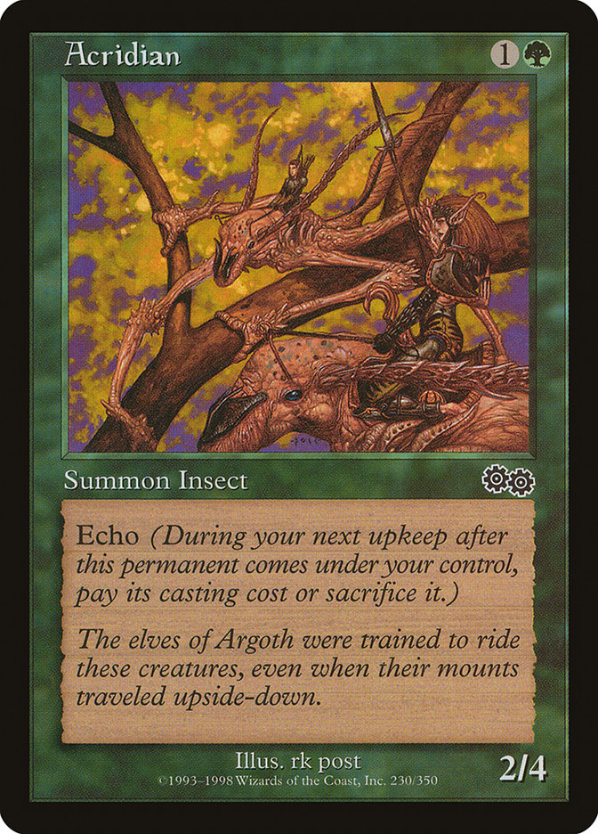 Acridian [Urza's Saga] | Good Games North